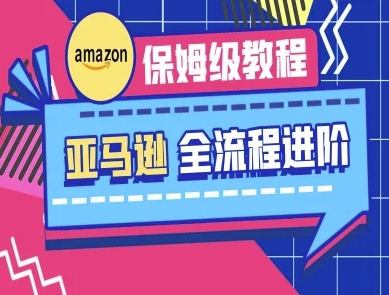 亚马逊保姆级全流程实操教程-跨境电商教程-老段项目分享